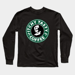 Itchy Tasty Coffee Long Sleeve T-Shirt